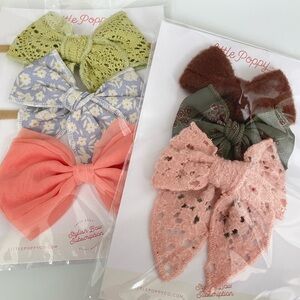 Little Poppy Co Bows Fall and Spring